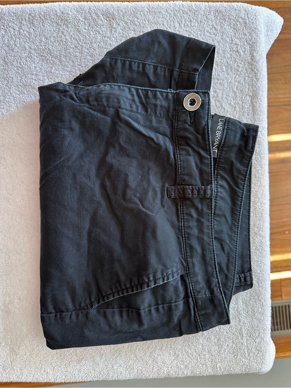 Lane Bryant black shorts